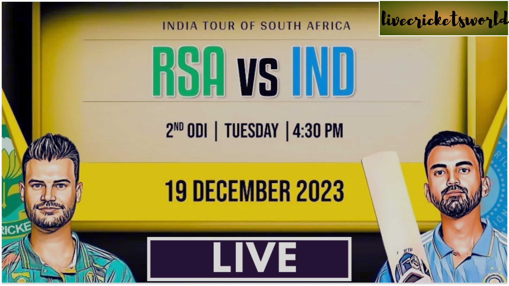 INDIA VS SOUTH AFRICA 2ND ODI