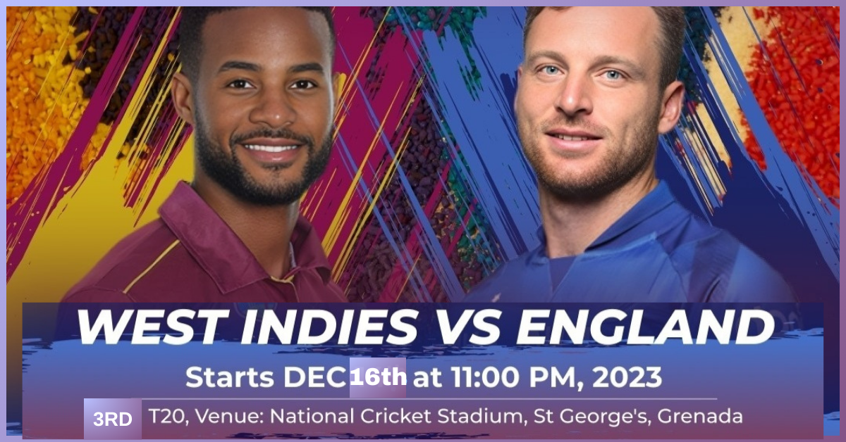 WEST INDIES VS ENGLAND T20